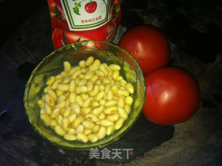 茄汁黄豆的做法步骤：1