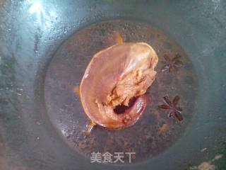 红椒猪舌的做法步骤：3