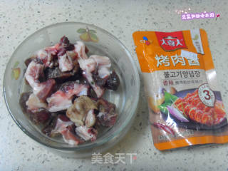 自制烤肉串的做法步骤：1