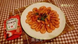 茄汁开背对虾的做法步骤：14