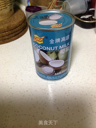 芒果糯米饭的做法步骤：1