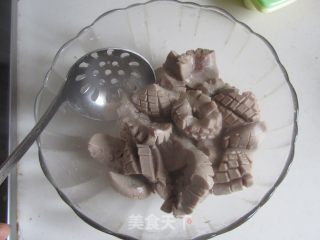 双椒爆腰花的做法步骤：7