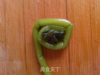 蒜泥茼蒿的做法步骤：3