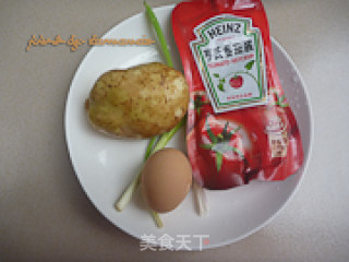 煎土豆的做法步骤：1