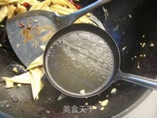 炒腐竹的做法步骤：5