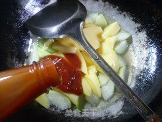 樱玉豆腐烧夜开花的做法步骤：8