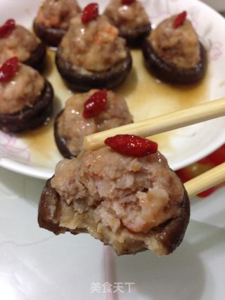 香菇虾肉盒的做法步骤：9