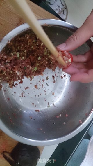 宝塔茄酿的做法步骤：8