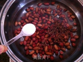 五香花生米的做法步骤：5