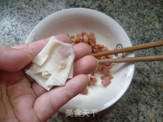 紫菜虾皮多肉馄饨的做法步骤：8