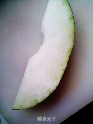 橙汁冬瓜的做法步骤：1