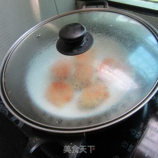 蒸红萝卜酿肉的做法步骤：8