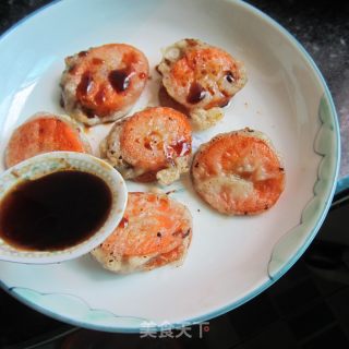 蒸红萝卜酿肉的做法步骤：9