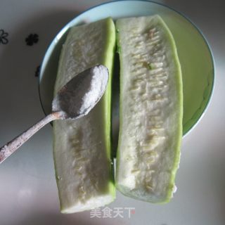 蒸肉末丝瓜的做法步骤：4