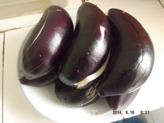 香煎茄子的做法步骤：2