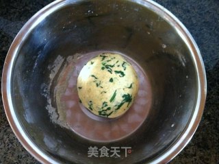 芹菜叶玉米面窝头的做法步骤：7