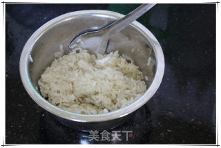 糯米紫薯糕的做法步骤：2