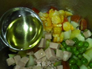 缤纷迷迭香烤土豆粒的做法步骤：6