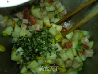 缤纷迷迭香烤土豆粒的做法步骤：9