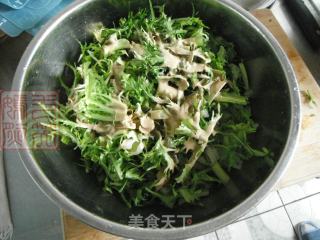 麻酱拌苦菊的做法步骤：5