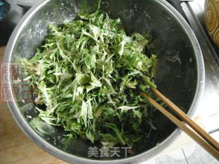 麻酱拌苦菊的做法步骤：6