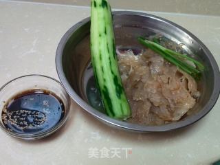 醋浇海蜇的做法步骤：3