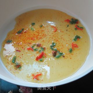 干蒸白萝卜酿肉的做法步骤：8