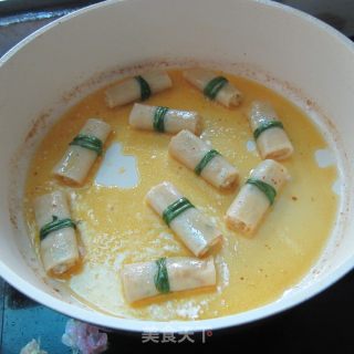 煎白萝卜卷的做法步骤：11