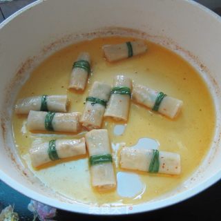 煎白萝卜卷的做法步骤：12