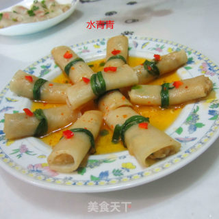 煎白萝卜卷的做法步骤：13