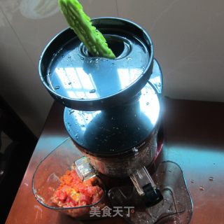 蜂蜜苦瓜汁的做法步骤：4