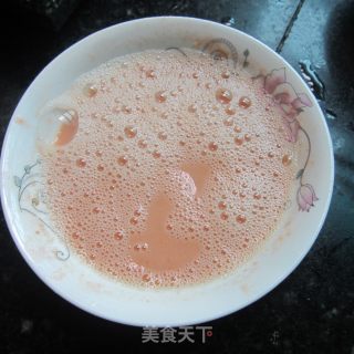 西红柿汁蒸冻蛋的做法步骤：3