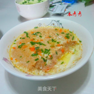 西红柿汁蒸冻蛋的做法步骤：7