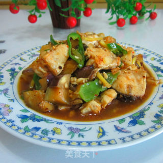 鲜茄子煮鱼的做法步骤：13