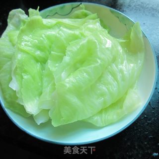 翡翠包菜卷的做法步骤：4