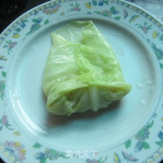 翡翠包菜卷的做法步骤：6