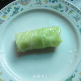 翡翠包菜卷的做法步骤：7
