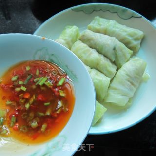 翡翠包菜卷的做法步骤：11