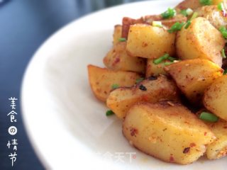 香煎土豆的做法步骤：7