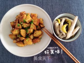 香煎土豆的做法步骤：8