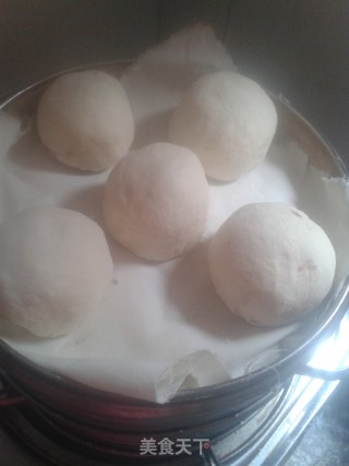 红豆沙包的做法步骤：9