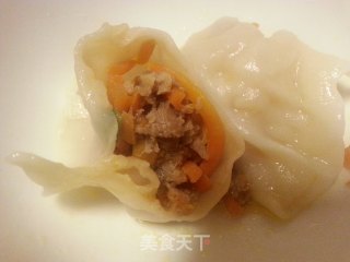 胡萝卜猪肉饺子的做法步骤：10