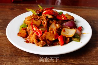 农家小炒肉的做法步骤：9