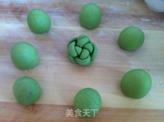 菠菜馒头的做法步骤：7