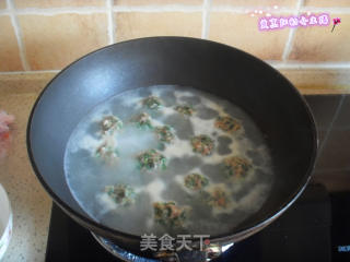 荠菜丸子的做法步骤：4