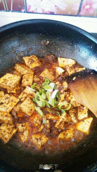 麻婆豆腐的做法步骤：9