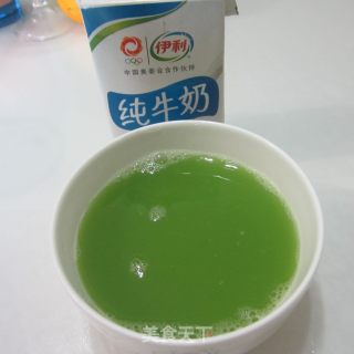黄瓜牛奶汁的做法步骤：7