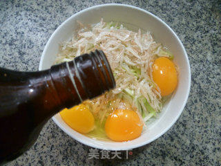 虾皮夜开花炒鸡蛋的做法步骤：5