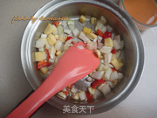 苹果牛肉的做法步骤：8