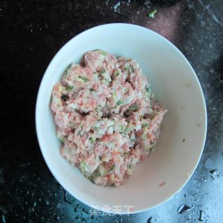 蒸茄盒的做法步骤：3